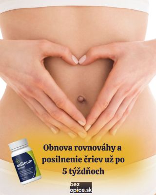 Zdravé črevá = lepšia energia. 💪 Predstavujeme Adileum – švédsky výživový doplnok, ktorý podporuje zdravie čriev, znižuje...